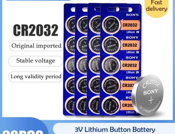 20pcs Lot Sony CR2032 3V 100 Original Lithium Battery For Watch Remote Control Calculator CR2032 Button 3425676 600x460
